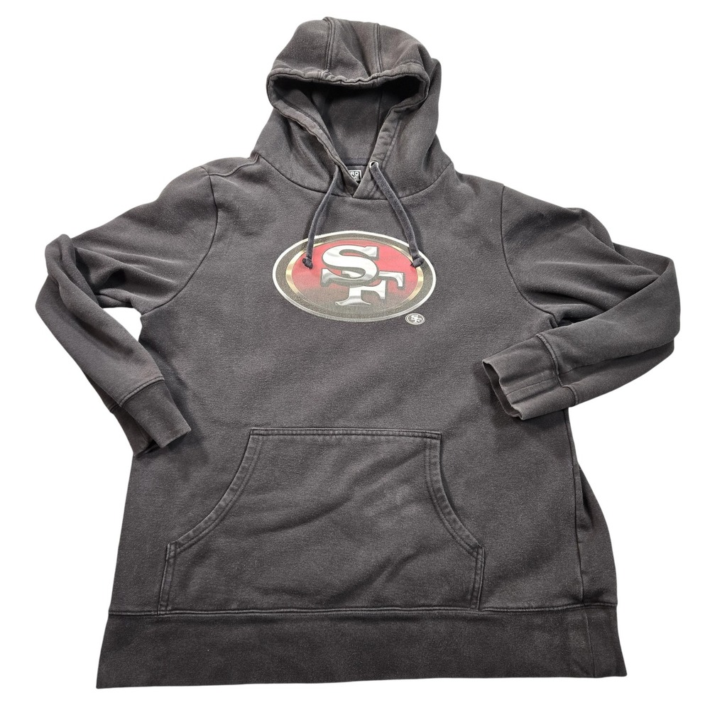 San Francisco 49ers Hoodie Sweatshirt Mens XL Gray NFL Football‎ Fanatics